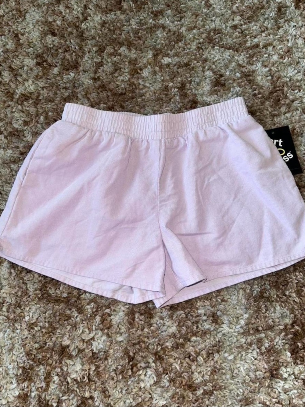 Art class Girls Lavender Elastic Waist Casual Shorts
